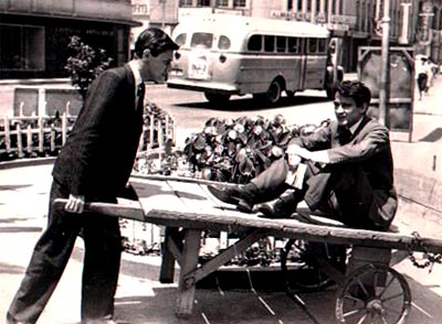 Amílcar Osorio y Gonzalo Arango (circa 1958)