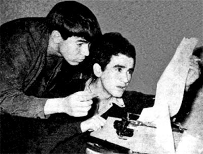 Amílcar Osorio y Gonzalo Arango (circa 1958)